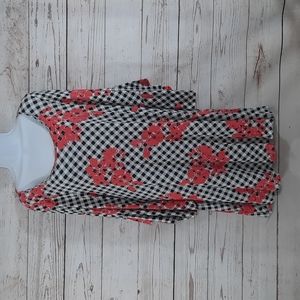 Allison Brittney Bell-Sleeve Dress